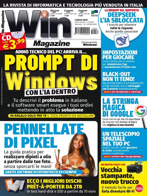 Title details for Win magazine by Sprea S.p.A. - Available